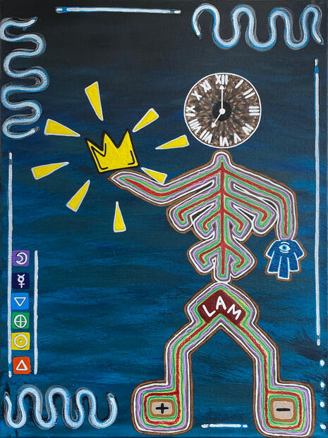 The Champion (2025) 18”x24” Acrylic on Canvas